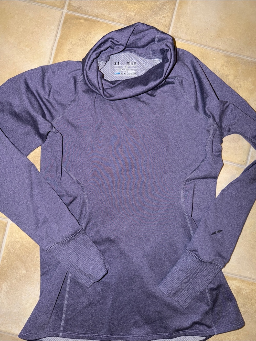 Under Armour Women's Plum Cowl Neck Long-Sleeve Top